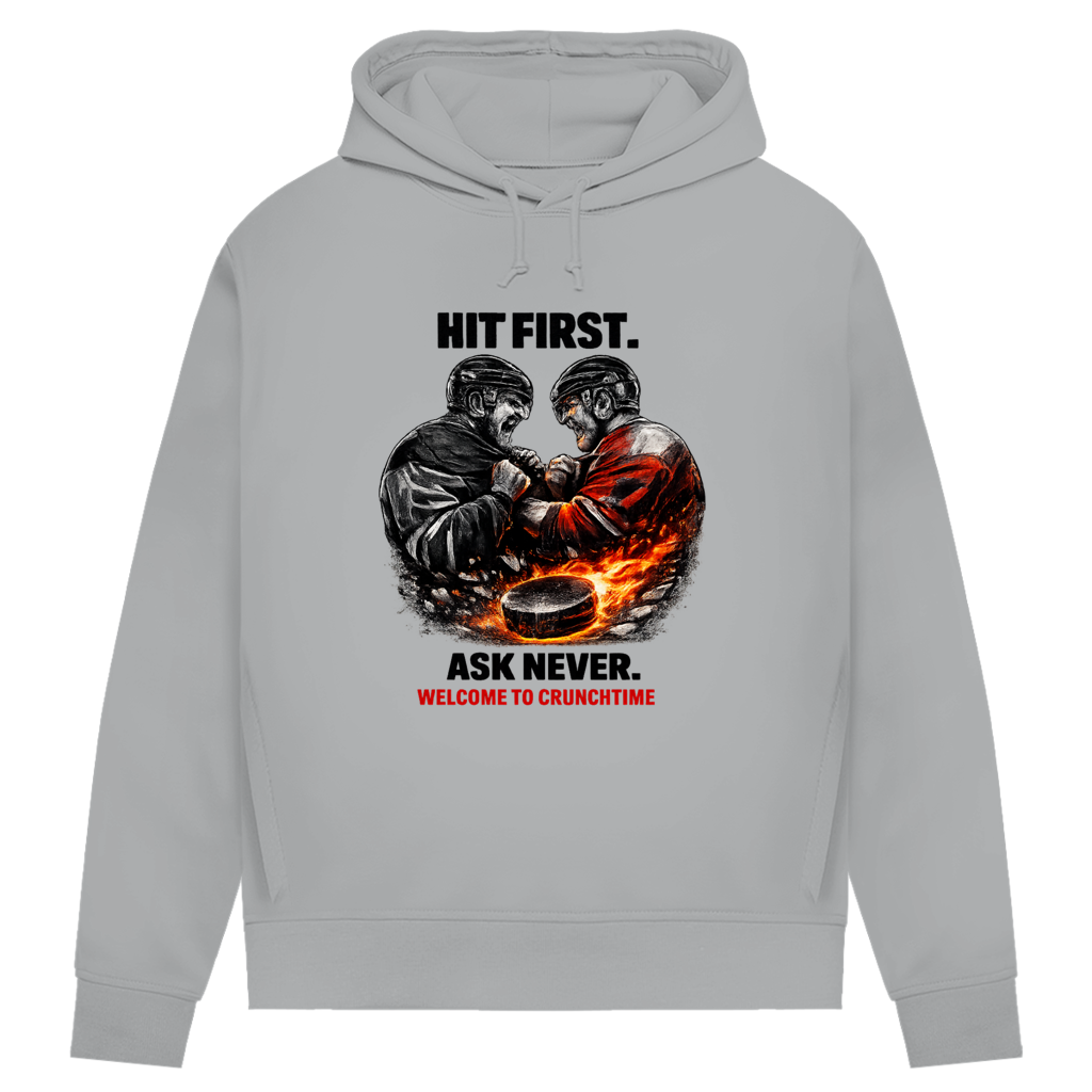 Damen Premium Hoodie CRUNCHTIME HIT FIRST