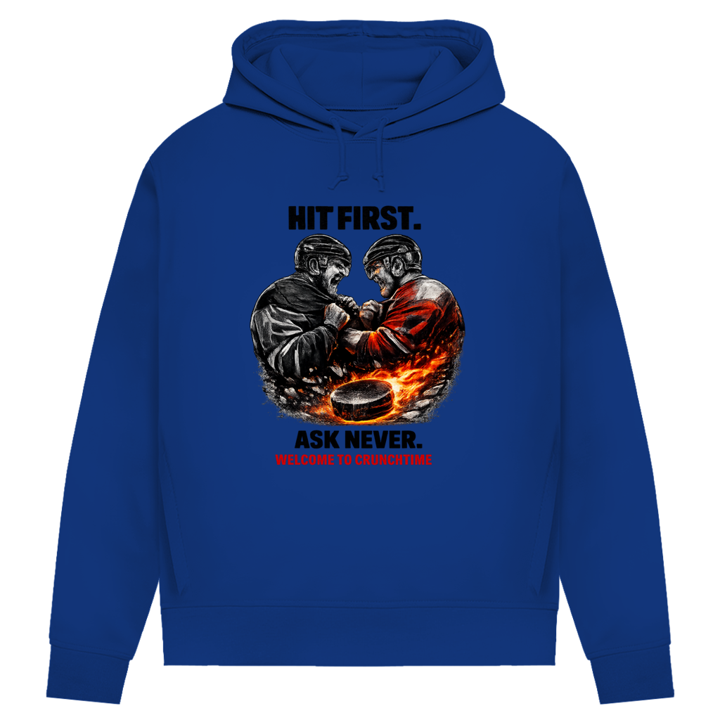 Damen Premium Hoodie CRUNCHTIME HIT FIRST