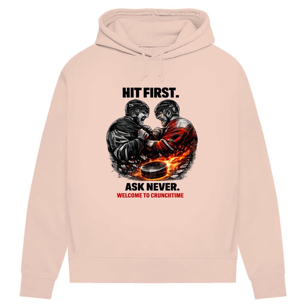 Damen Premium Hoodie CRUNCHTIME HIT FIRST