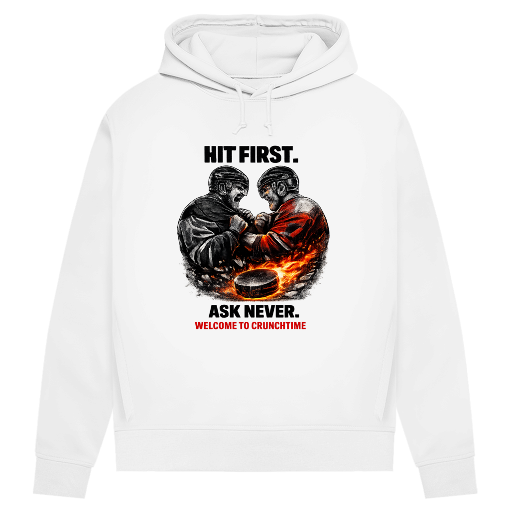 Damen Premium Hoodie CRUNCHTIME HIT FIRST