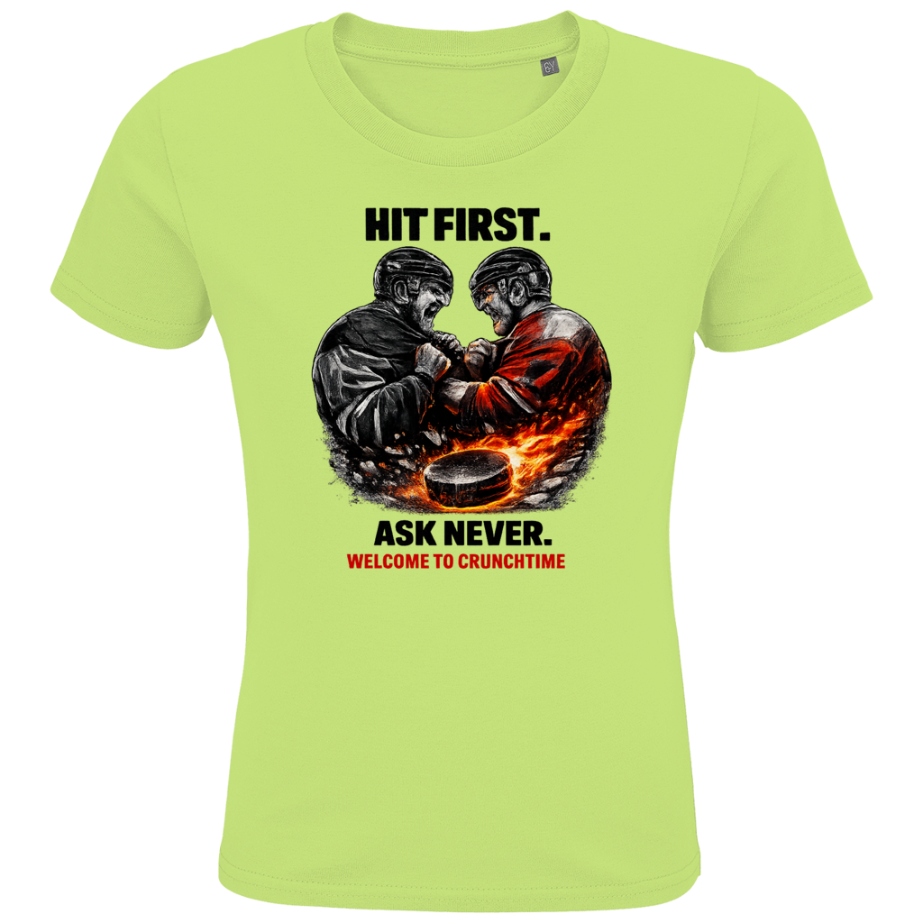 Kids T-Shirt CRUNCHTIME HIT FIRST