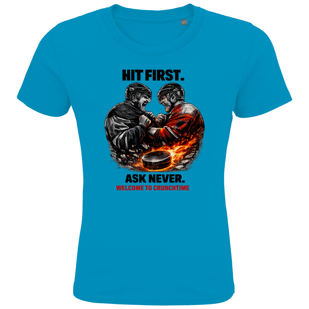 Kids T-Shirt CRUNCHTIME HIT FIRST