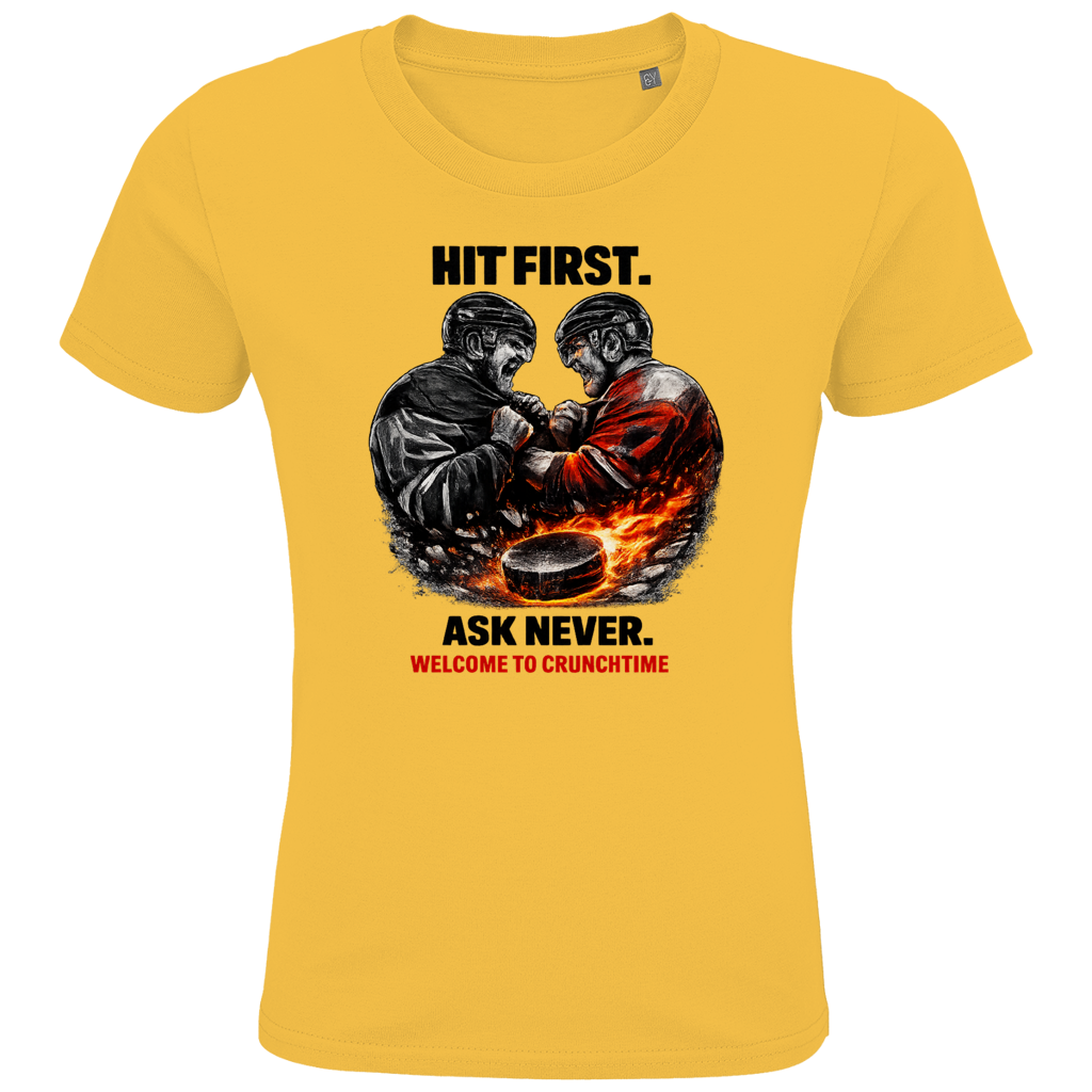 Kids T-Shirt CRUNCHTIME HIT FIRST