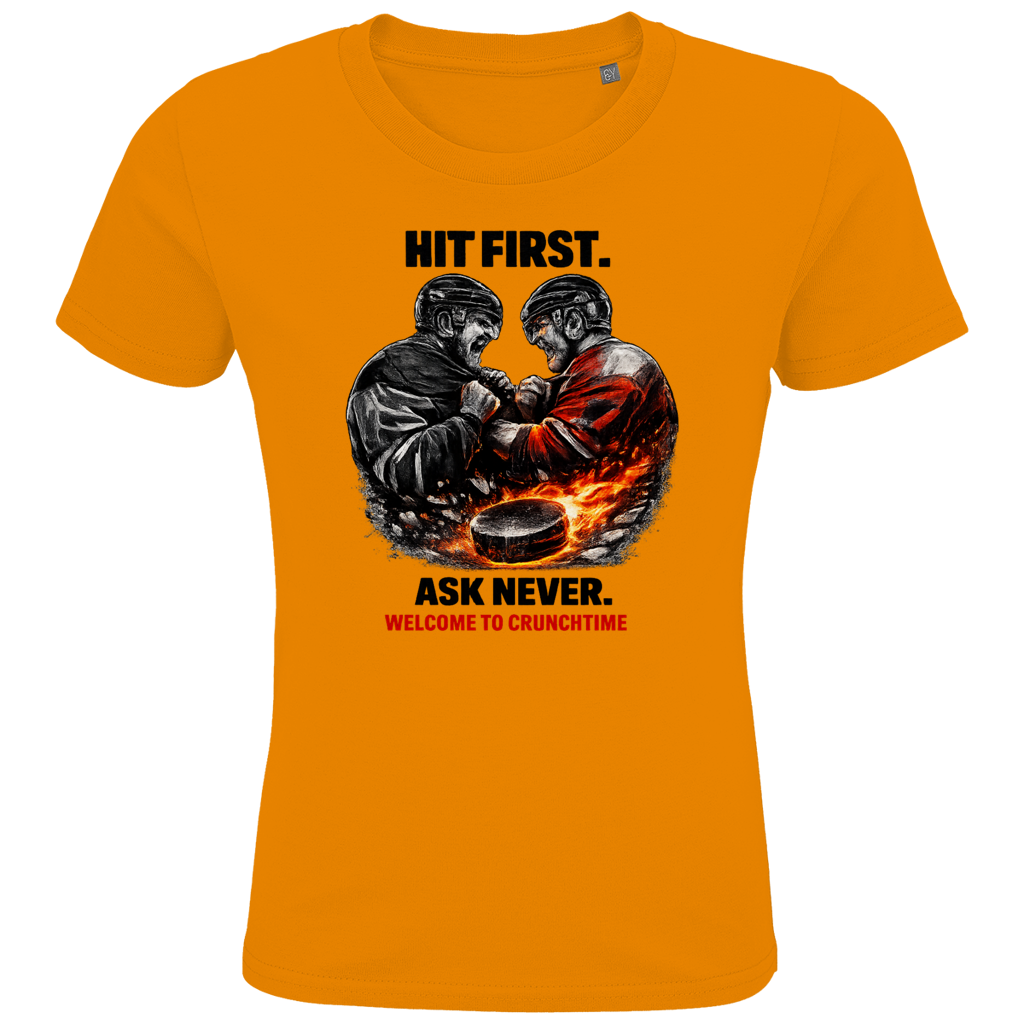 Kids T-Shirt CRUNCHTIME HIT FIRST