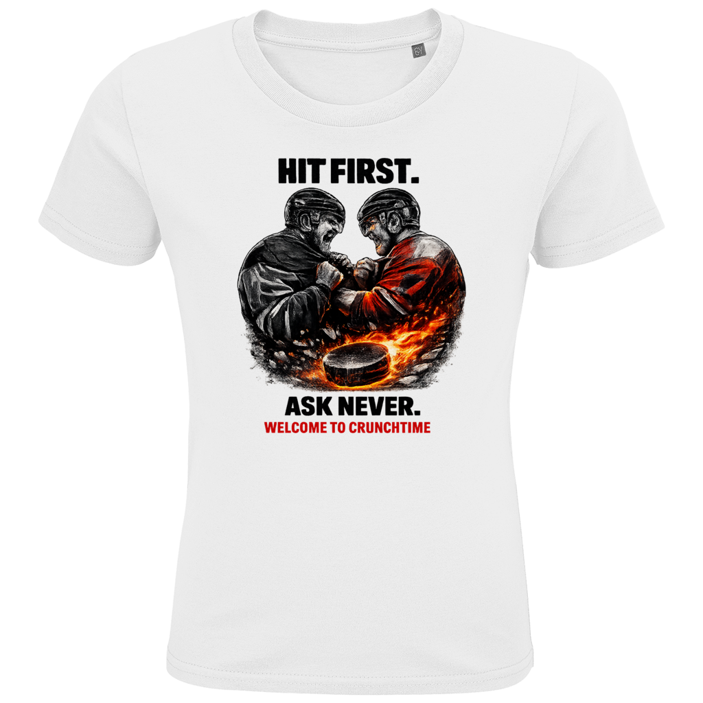 Kids T-Shirt CRUNCHTIME HIT FIRST