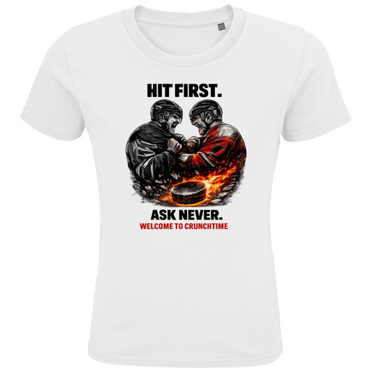 Kids T-Shirt CRUNCHTIME HIT FIRST