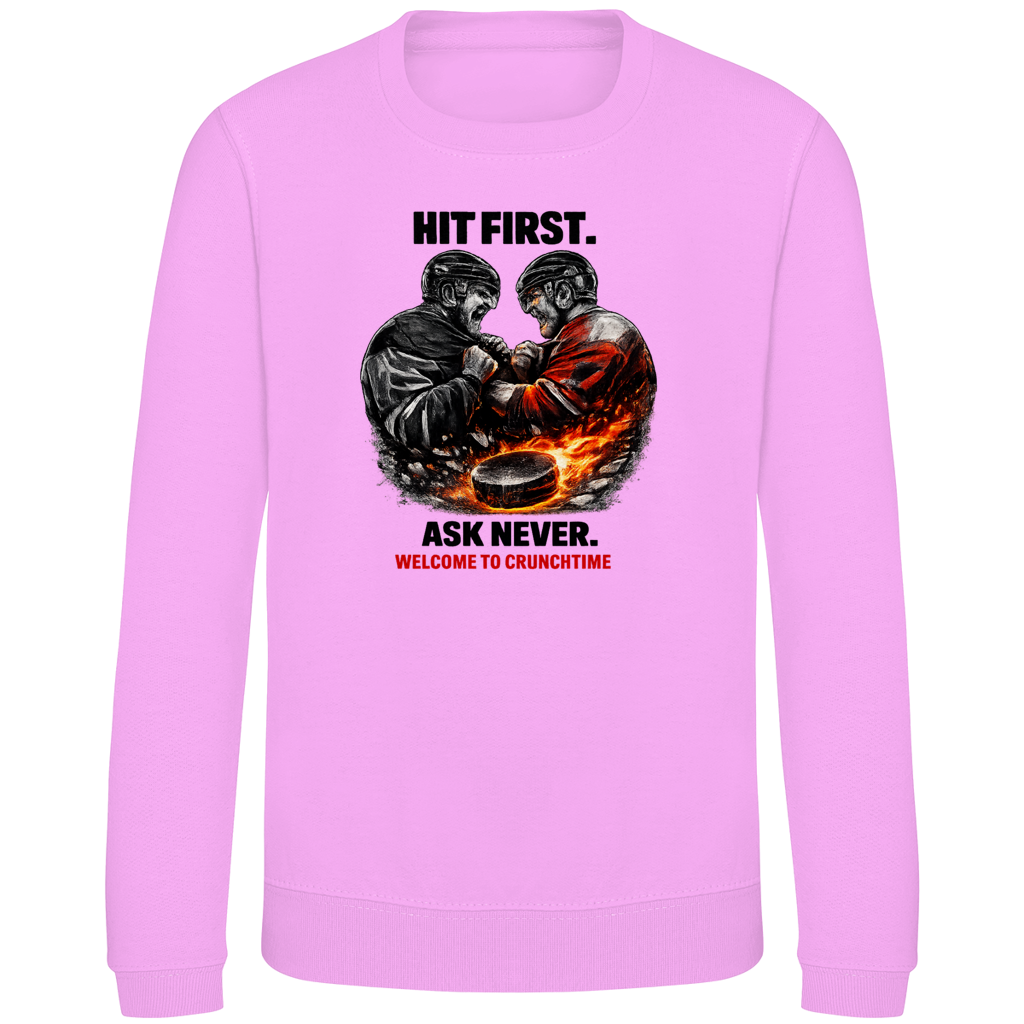 Kids Sweatshirt CRUNCHTIME HIT FIRST
