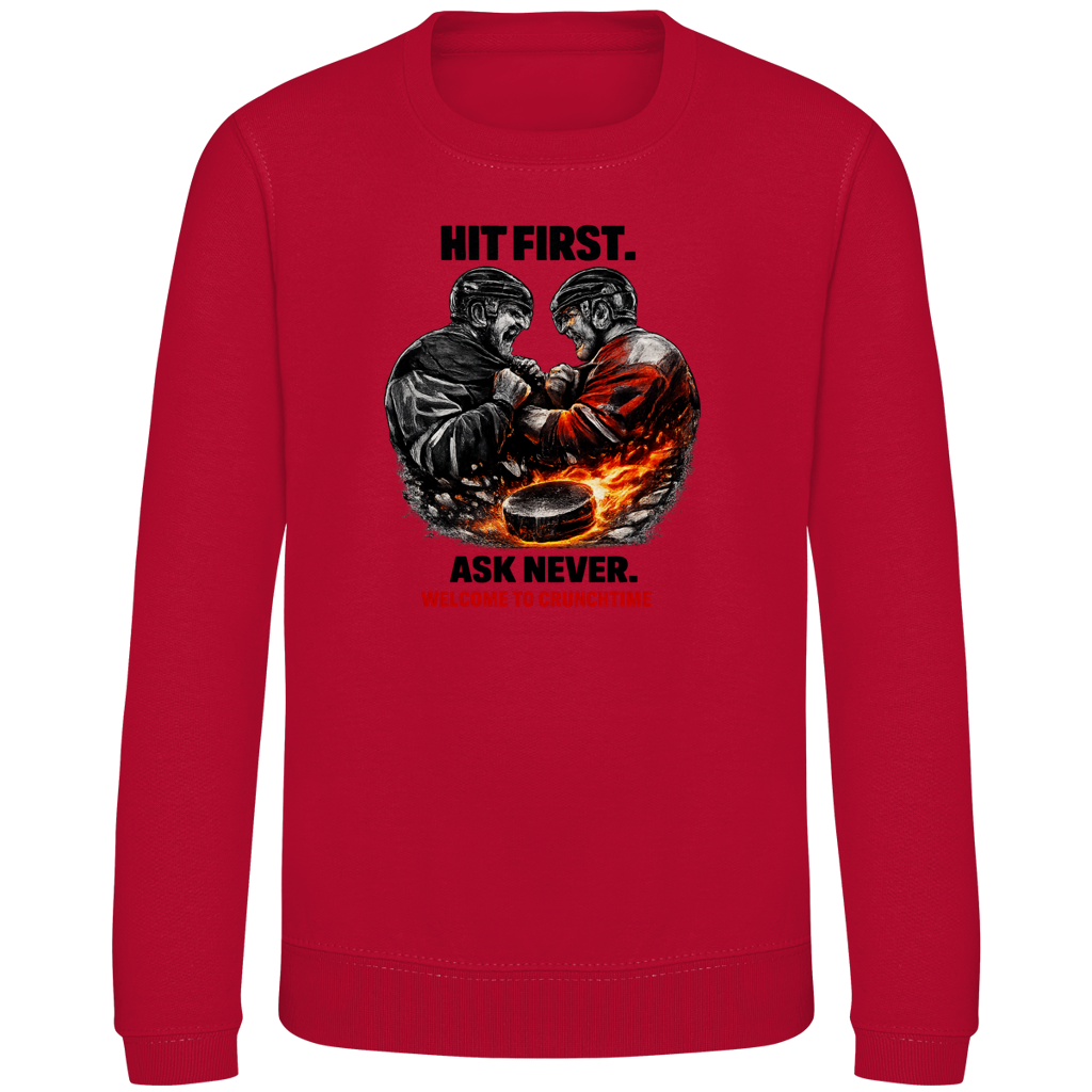 Kids Sweatshirt CRUNCHTIME HIT FIRST