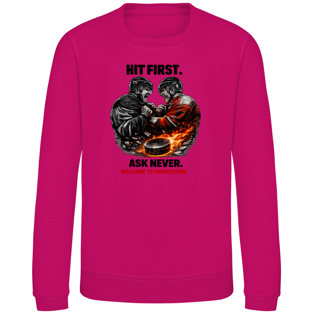 Kids Sweatshirt CRUNCHTIME HIT FIRST
