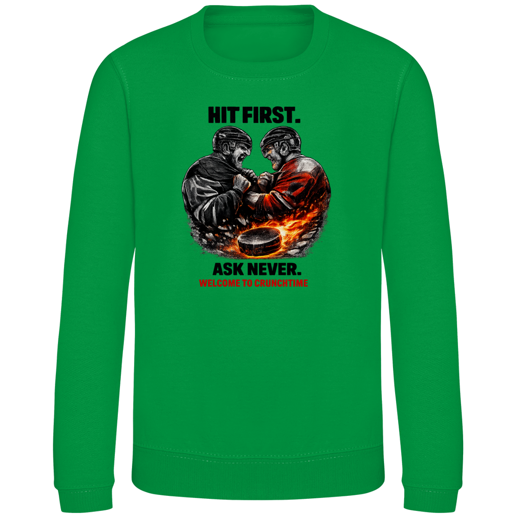 Kids Sweatshirt CRUNCHTIME HIT FIRST