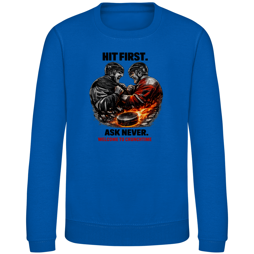 Kids Sweatshirt CRUNCHTIME HIT FIRST