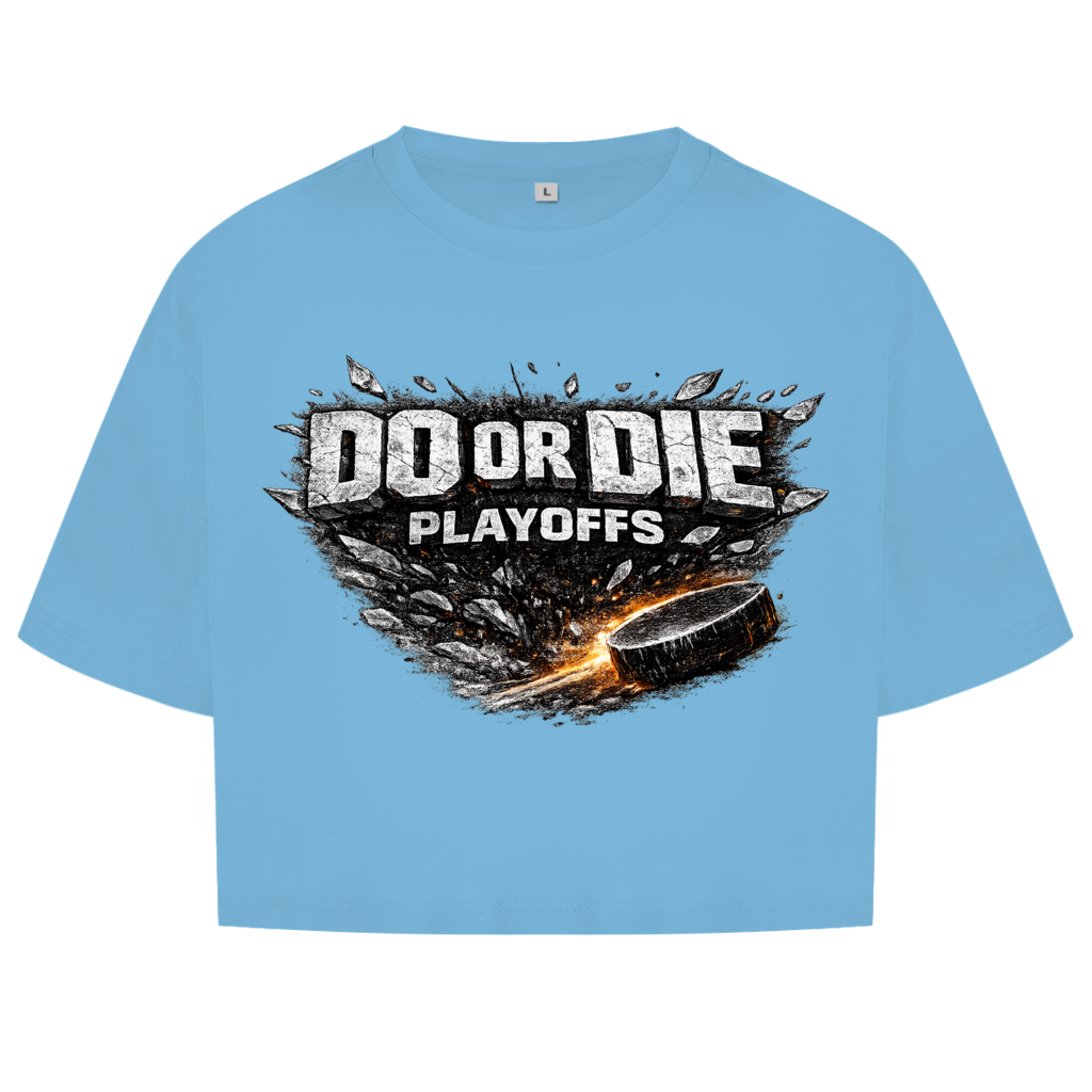 Ladies Crop Top PLAYOFFS – DO OR DIE