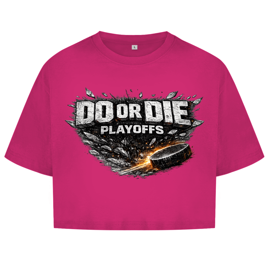 Ladies Crop Top PLAYOFFS – DO OR DIE