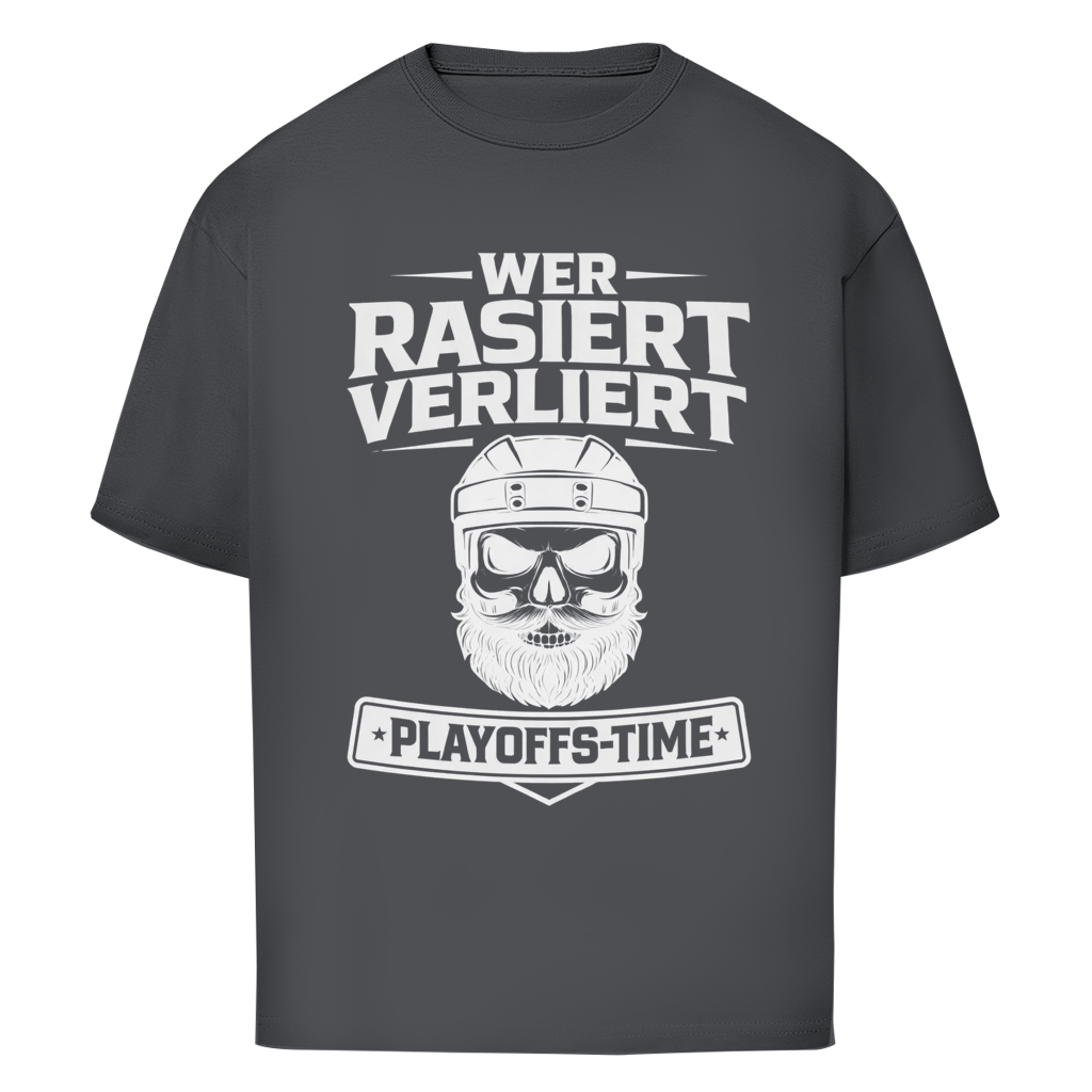 Oversize T-Shirt PLAYOFFS WER RASIERT VERLIERT