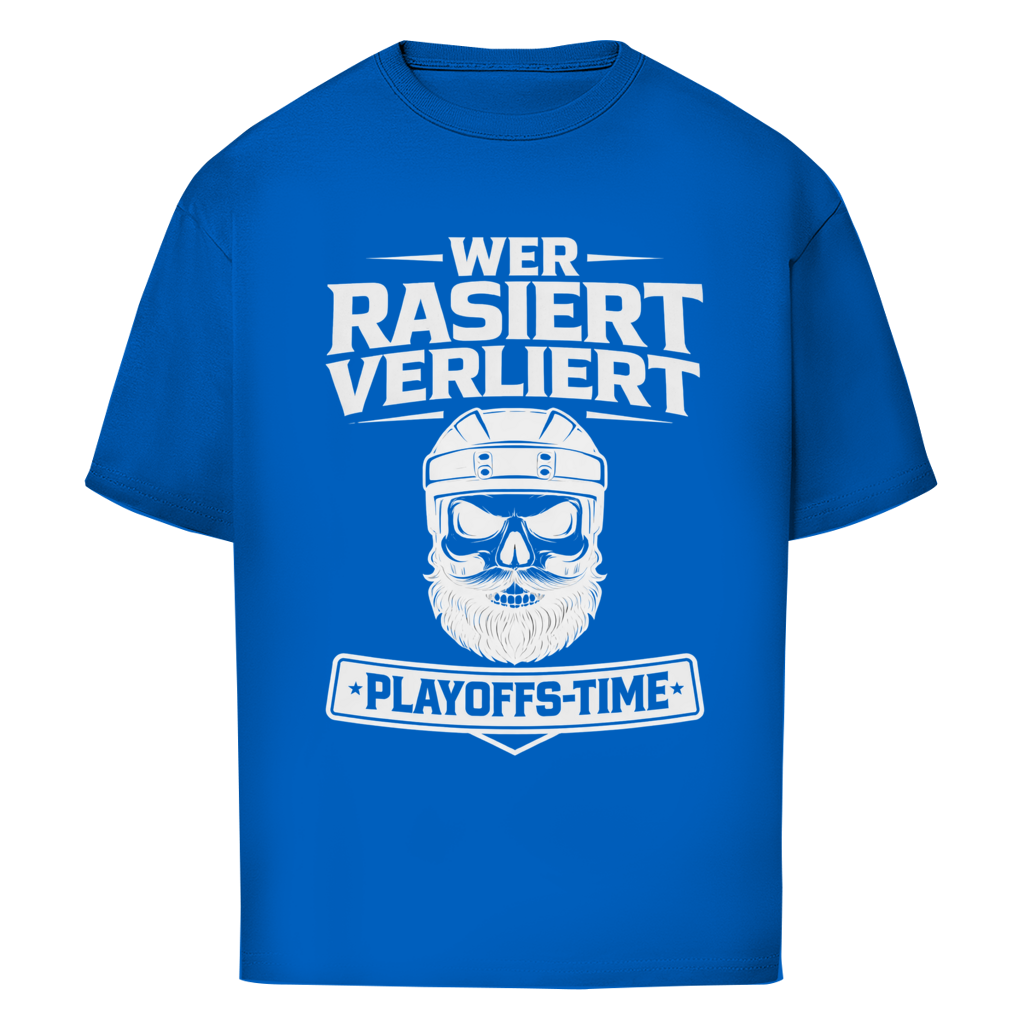 Oversize T-Shirt PLAYOFFS WER RASIERT VERLIERT