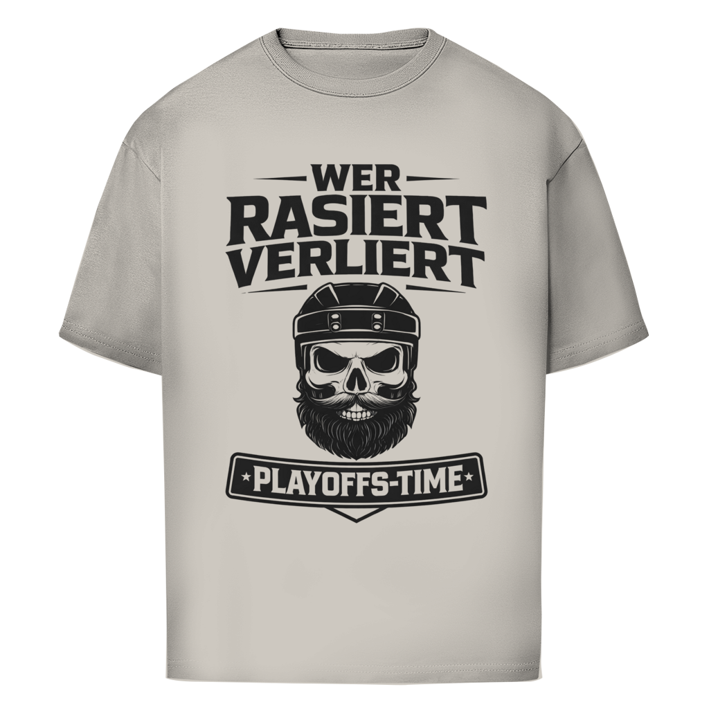 Oversize T-Shirt PLAYOFFS WER RASIERT VERLIERT