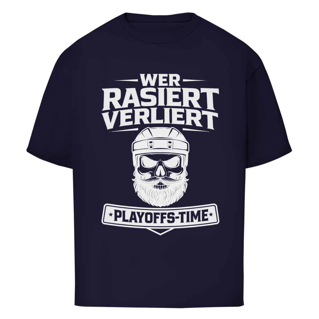 Oversize T-Shirt PLAYOFFS WER RASIERT VERLIERT