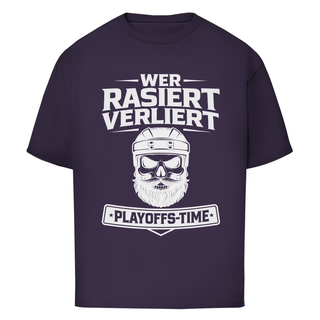Oversize T-Shirt PLAYOFFS WER RASIERT VERLIERT