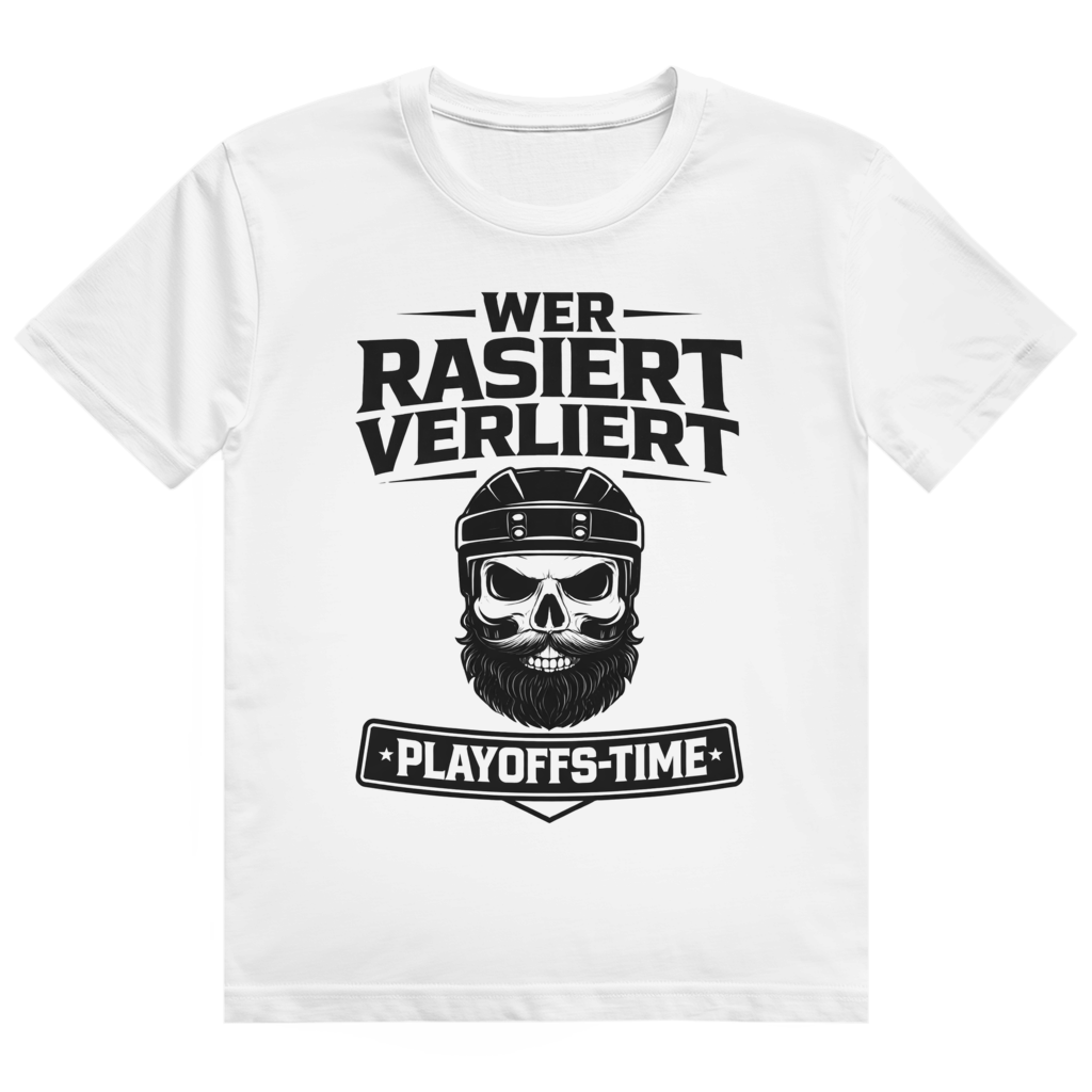 T-Shirt PLAYOFFS WER RASIERT VERLIERT