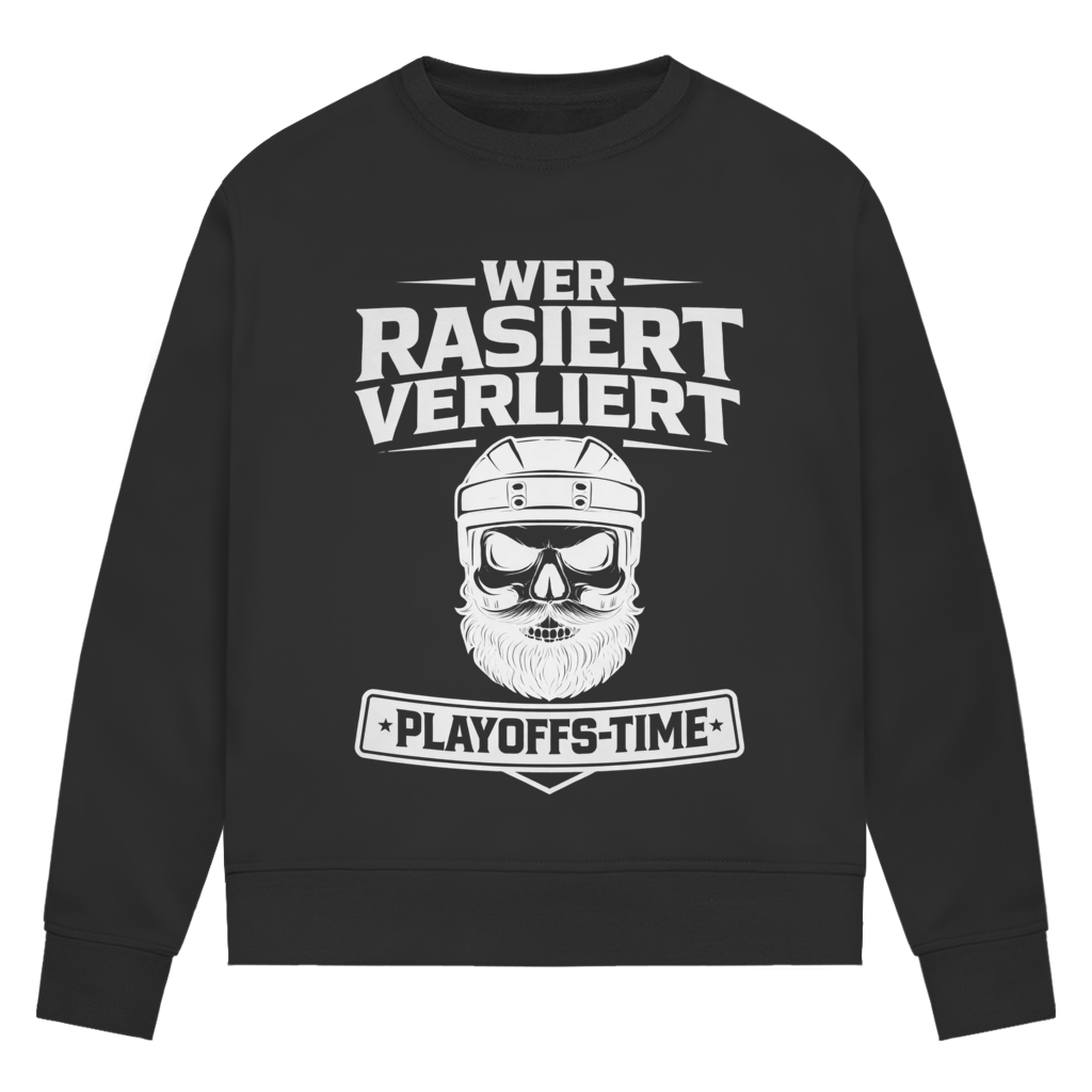 Ladies Sweatshirt PLAYOFFS WER RASIERT VERLIERT