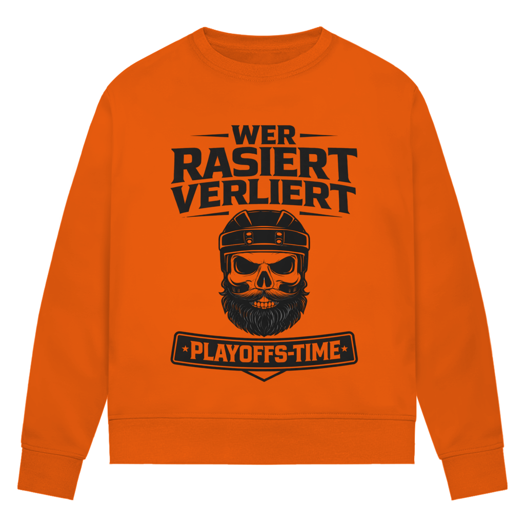 Ladies Sweatshirt PLAYOFFS WER RASIERT VERLIERT