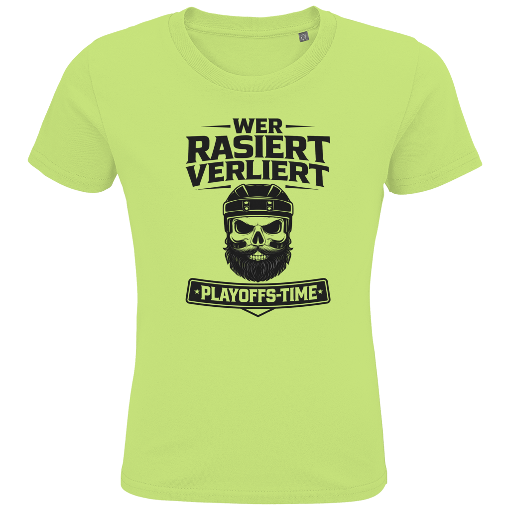 Kids T-Shirt PLAYOFFS WER RASIERT VERLIERT