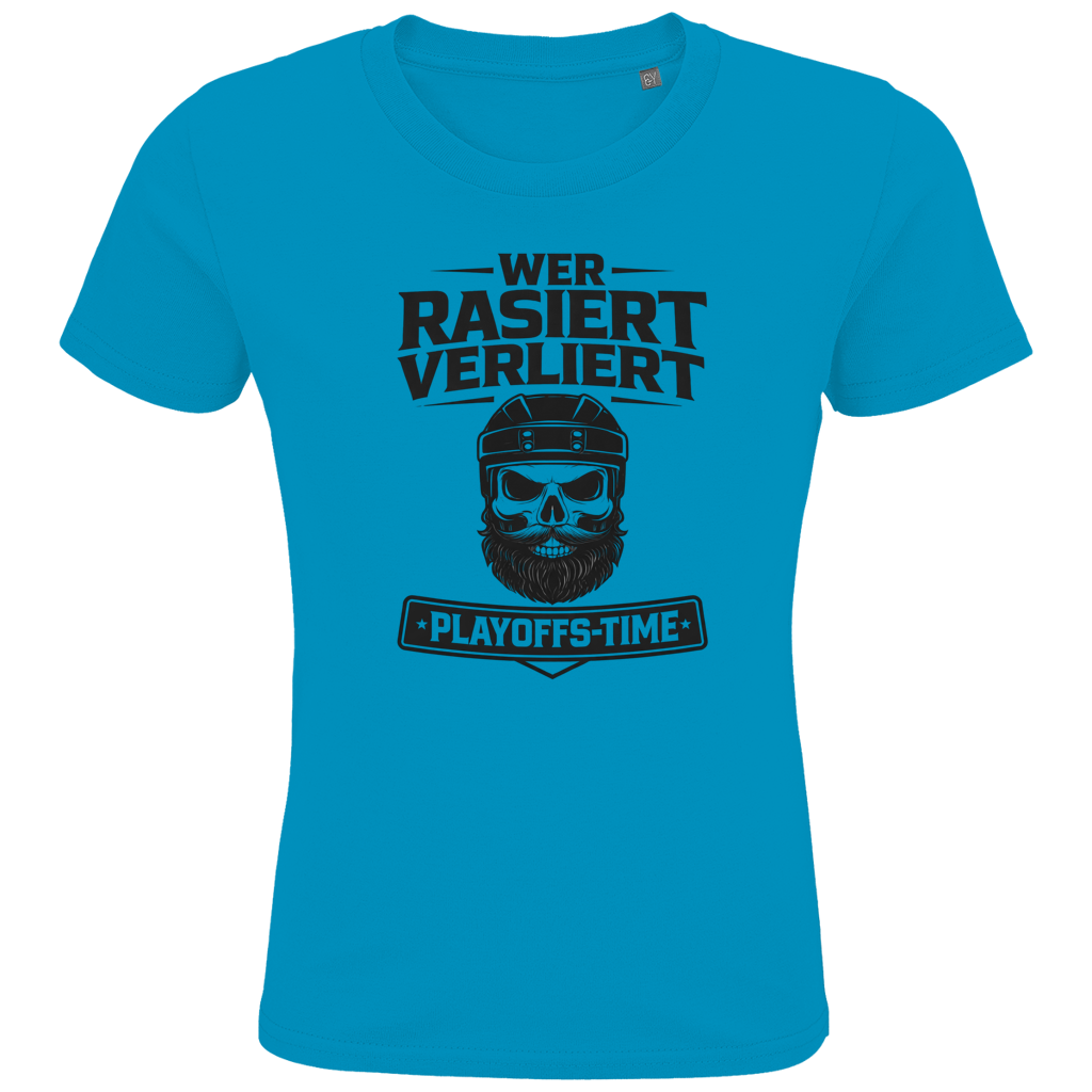 Kids T-Shirt PLAYOFFS WER RASIERT VERLIERT