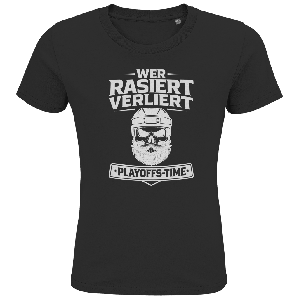 Kids T-Shirt PLAYOFFS WER RASIERT VERLIERT