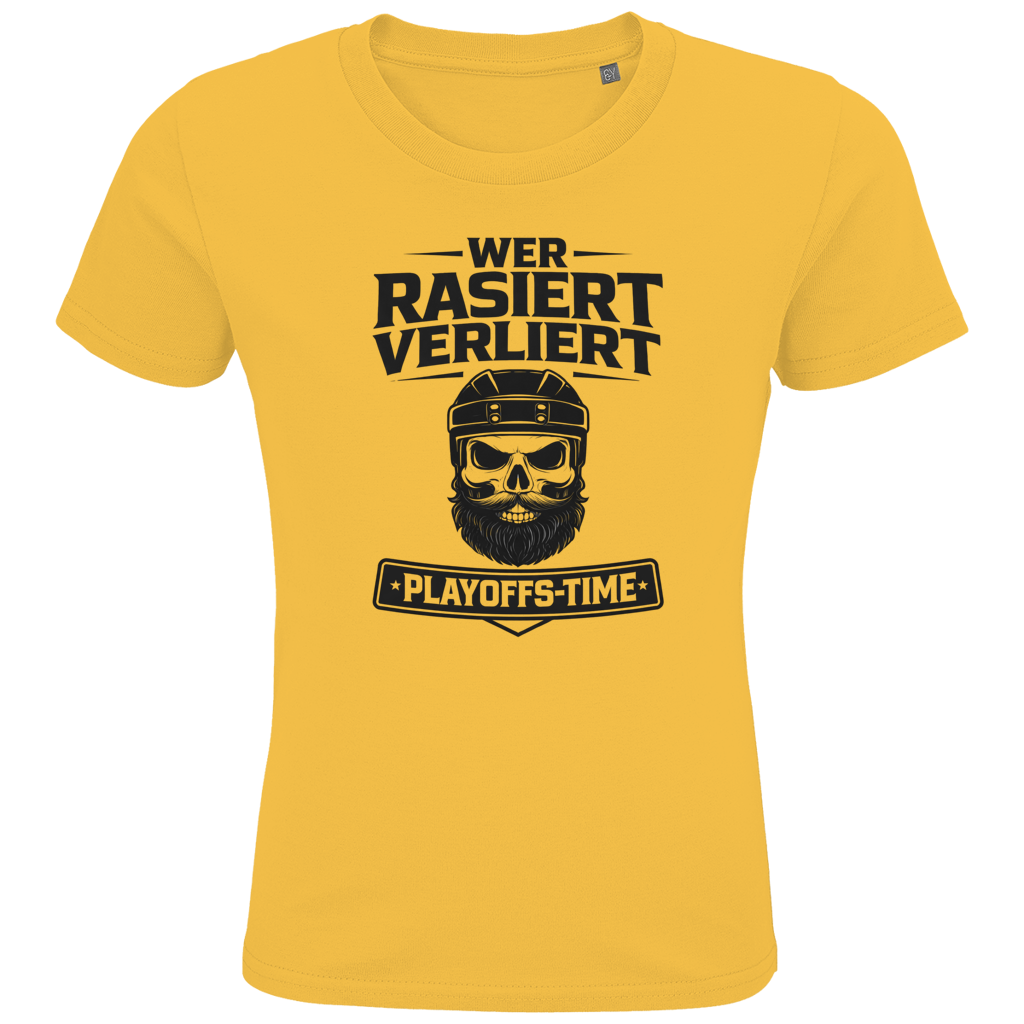 Kids T-Shirt PLAYOFFS WER RASIERT VERLIERT