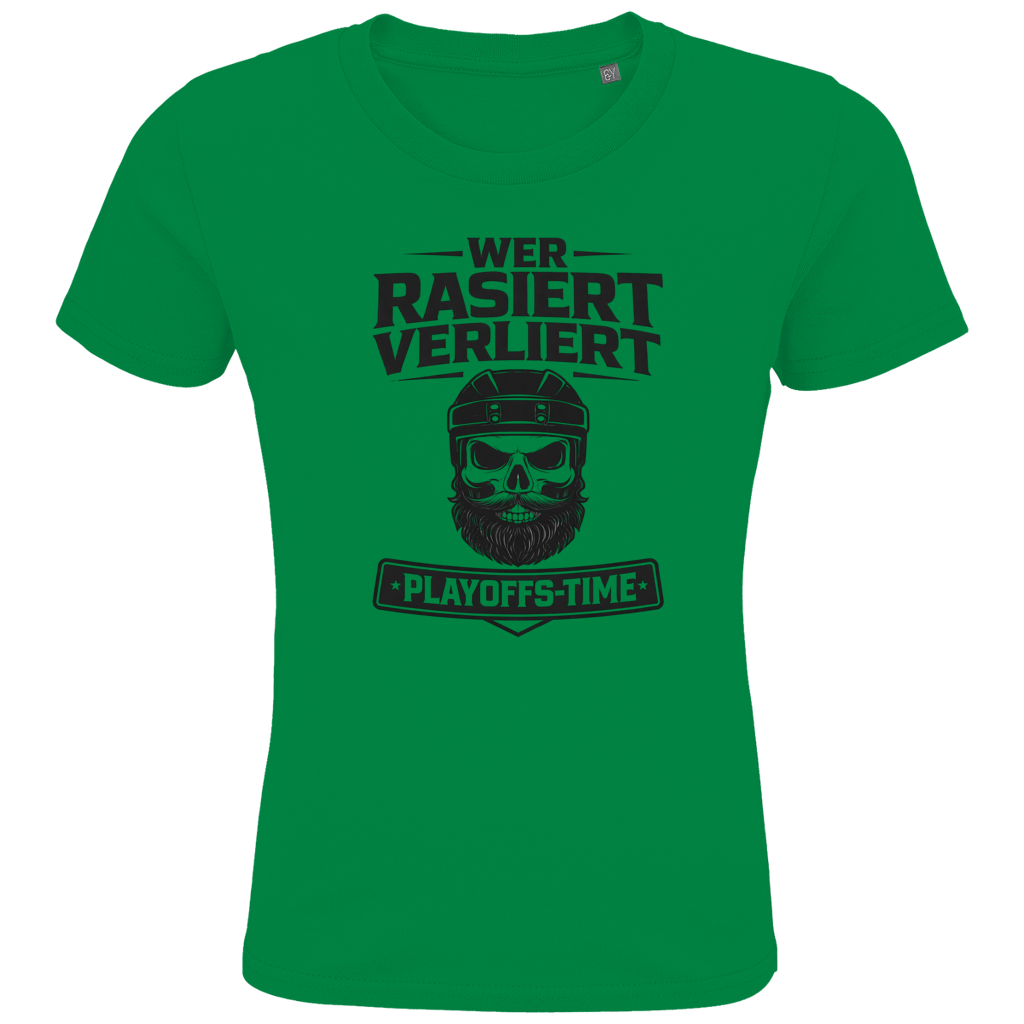 Kids T-Shirt PLAYOFFS WER RASIERT VERLIERT