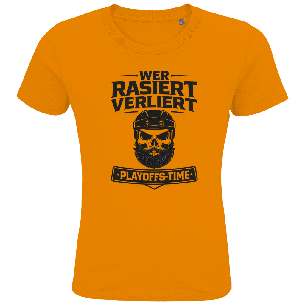 Kids T-Shirt PLAYOFFS WER RASIERT VERLIERT