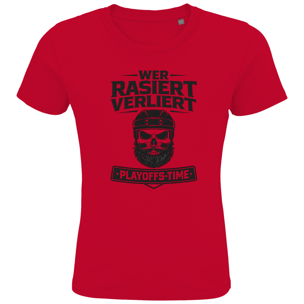 Kids T-Shirt PLAYOFFS WER RASIERT VERLIERT