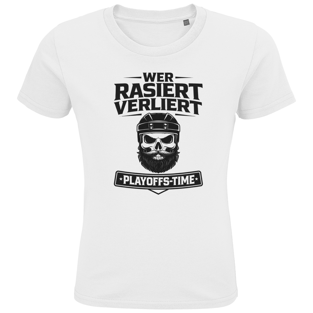 Kids T-Shirt PLAYOFFS WER RASIERT VERLIERT