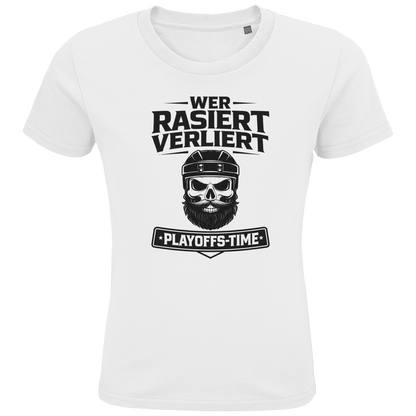 Kids T-Shirt PLAYOFFS WER RASIERT VERLIERT