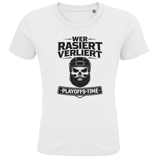 Kids T-Shirt PLAYOFFS WER RASIERT VERLIERT