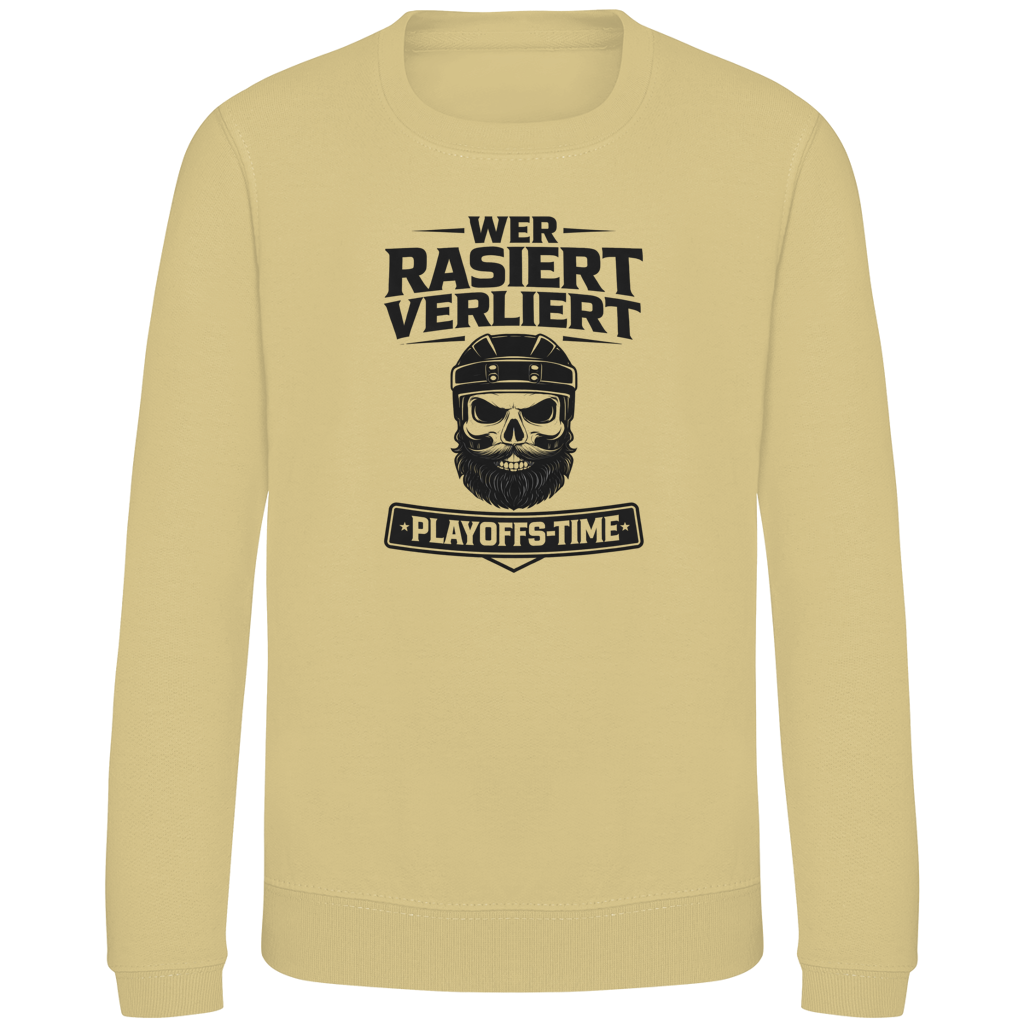 Kids Sweatshirt PLAYOFFS WER RASIERT VERLIERT