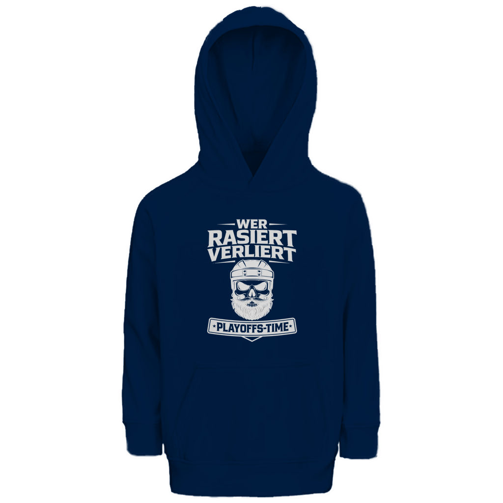 Kids Hoodie PLAYOFFS WER RASIERT VERLIERT