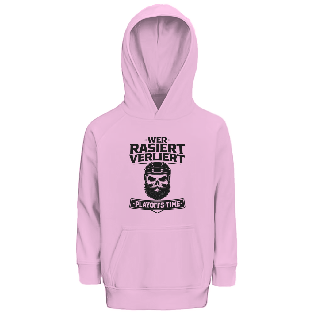 Kids Hoodie PLAYOFFS WER RASIERT VERLIERT