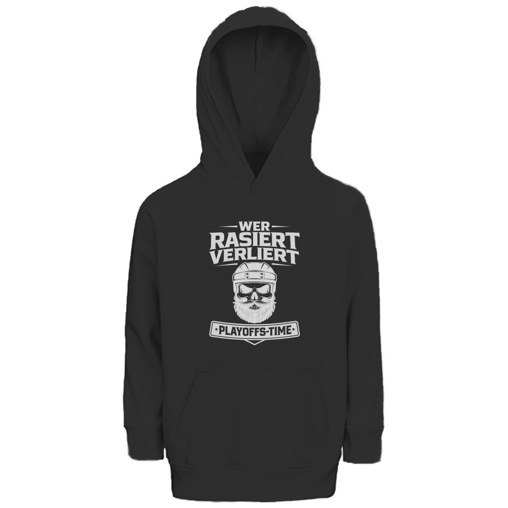 Kids Hoodie PLAYOFFS WER RASIERT VERLIERT