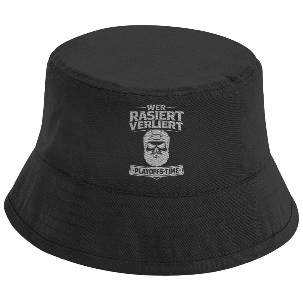 Bucket Hat PLAYOFFS WER RASIERT VERLIERT