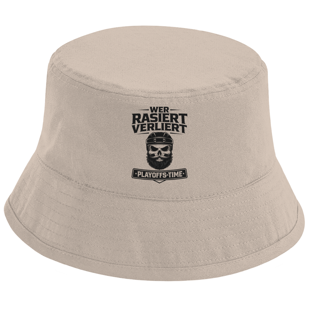 Bucket Hat PLAYOFFS WER RASIERT VERLIERT