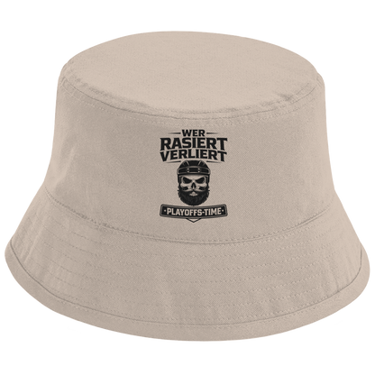 Bucket Hat PLAYOFFS WER RASIERT VERLIERT