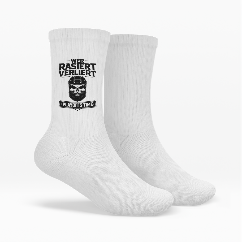 Socken PLAYOFFS WER RASIERT VERLIERT