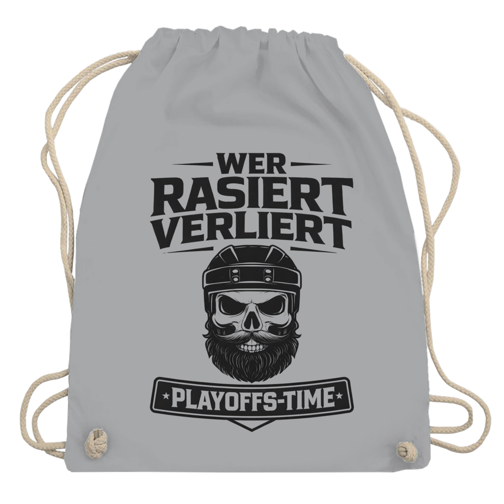 Turnbeutel PLAYOFFS WER RASIERT VERLIERT