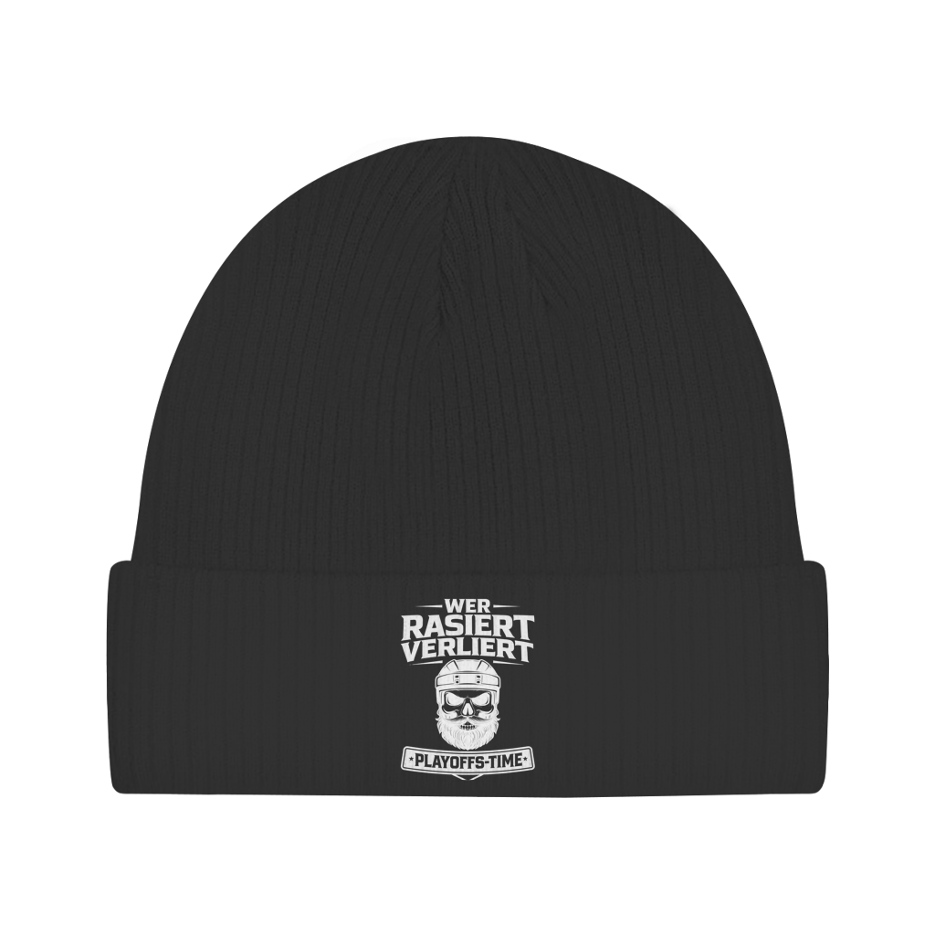 Beanie PLAYOFFS WER RASIERT VERLIERT