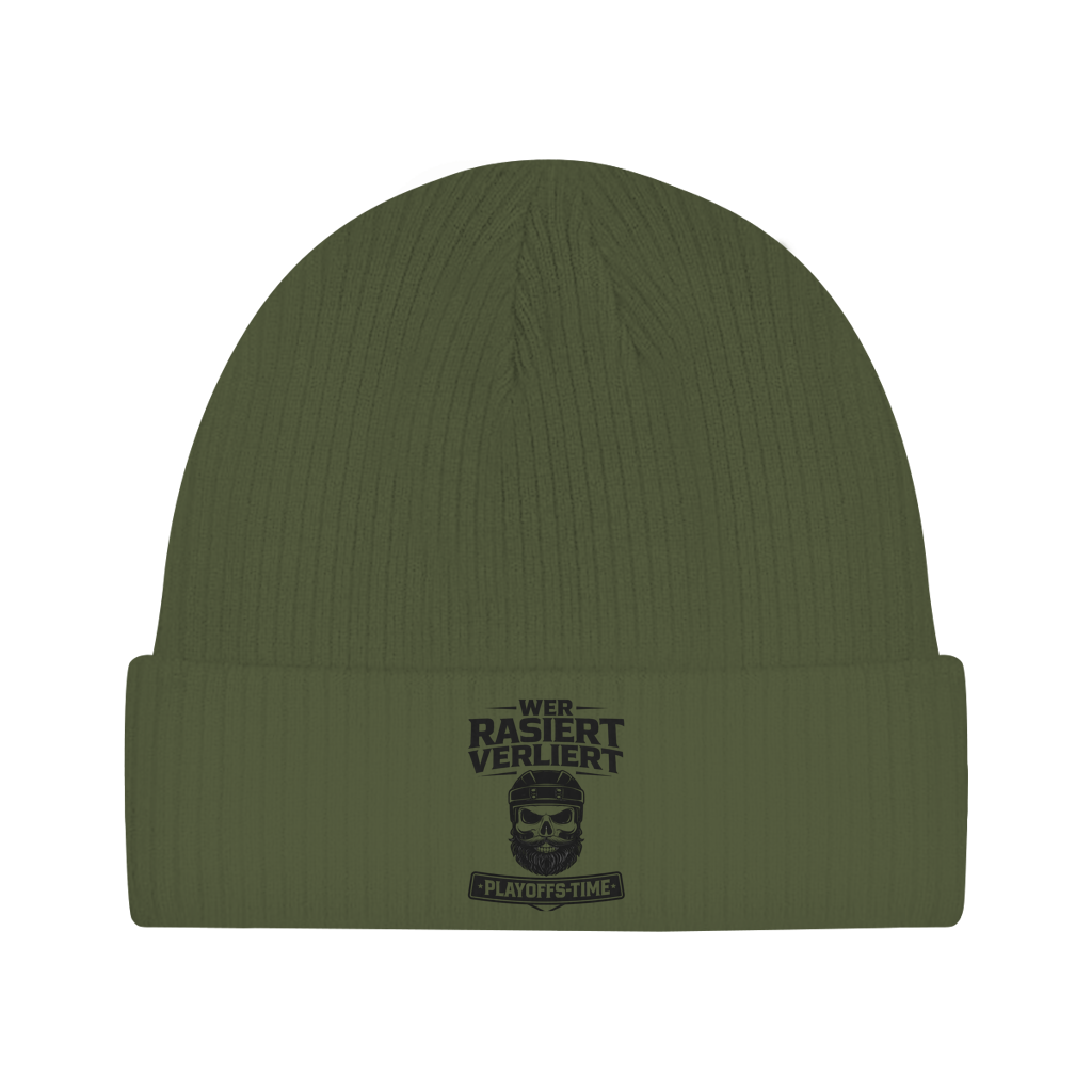Beanie PLAYOFFS WER RASIERT VERLIERT
