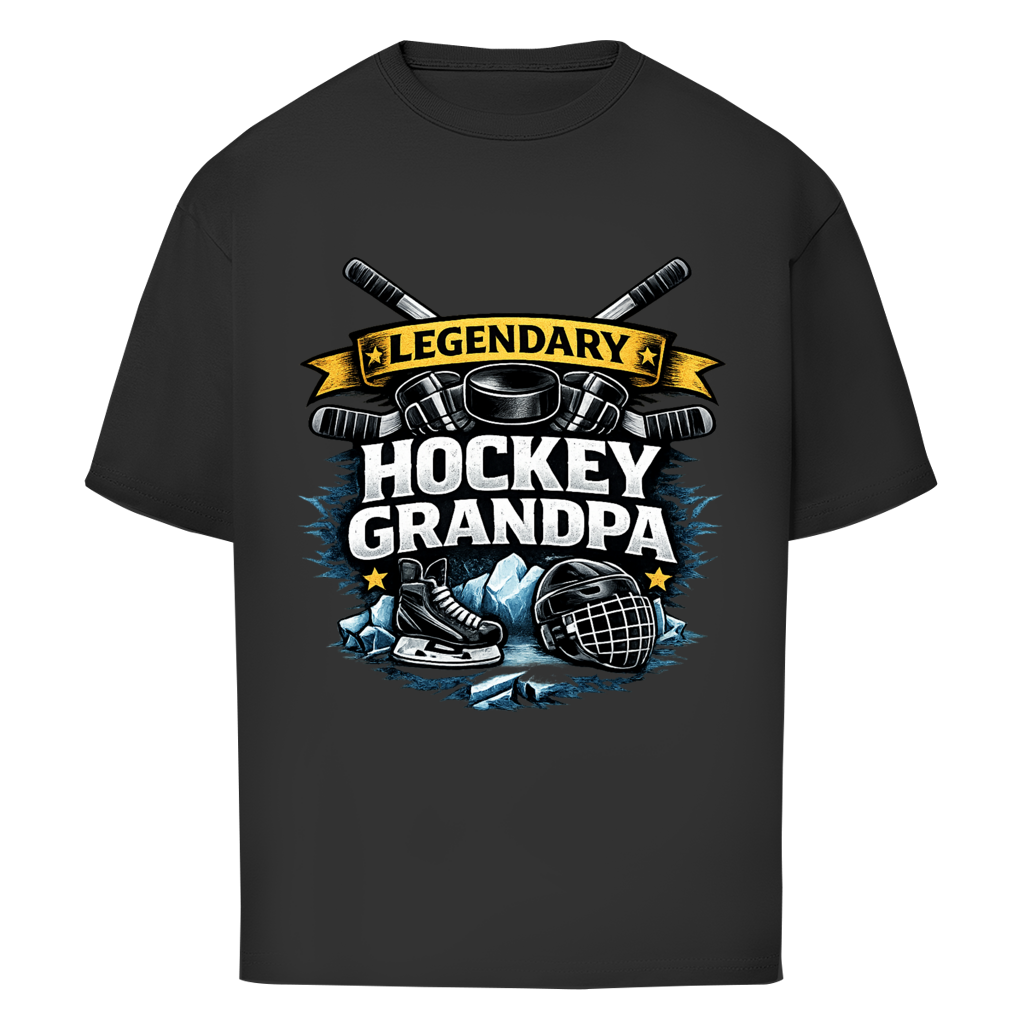 Oversize T-Shirt LEGENDARY HOCKEY GRANDPA
