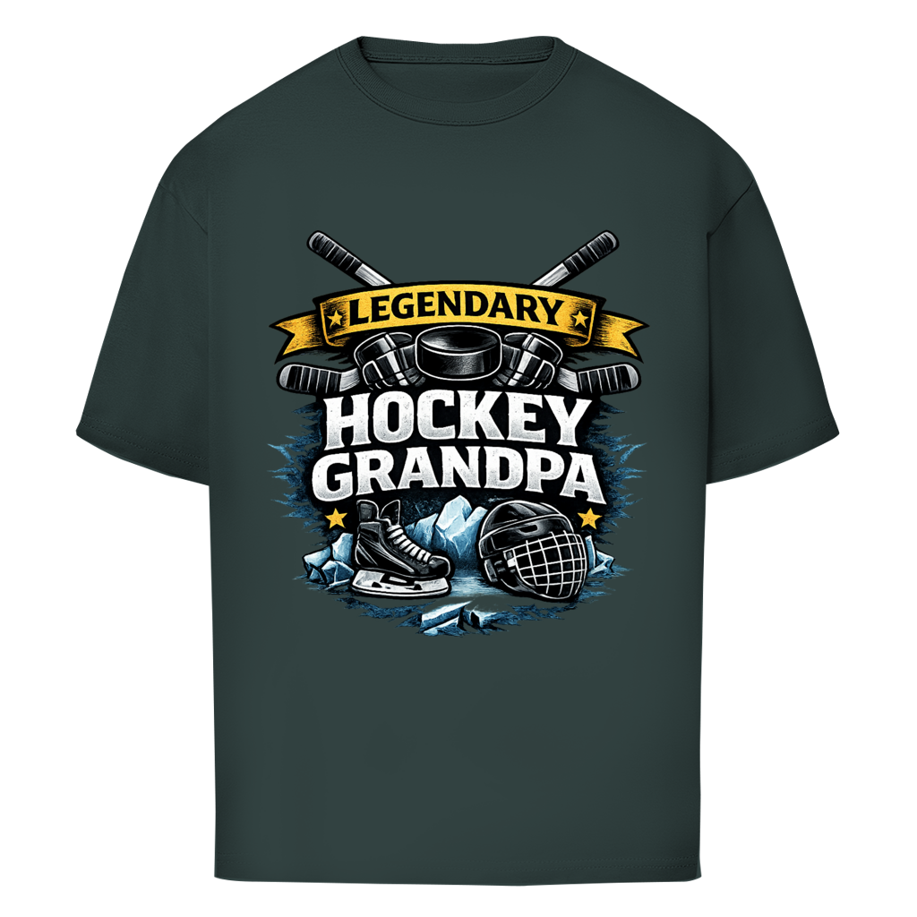 Oversize T-Shirt LEGENDARY HOCKEY GRANDPA