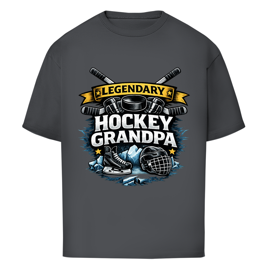 Oversize T-Shirt LEGENDARY HOCKEY GRANDPA