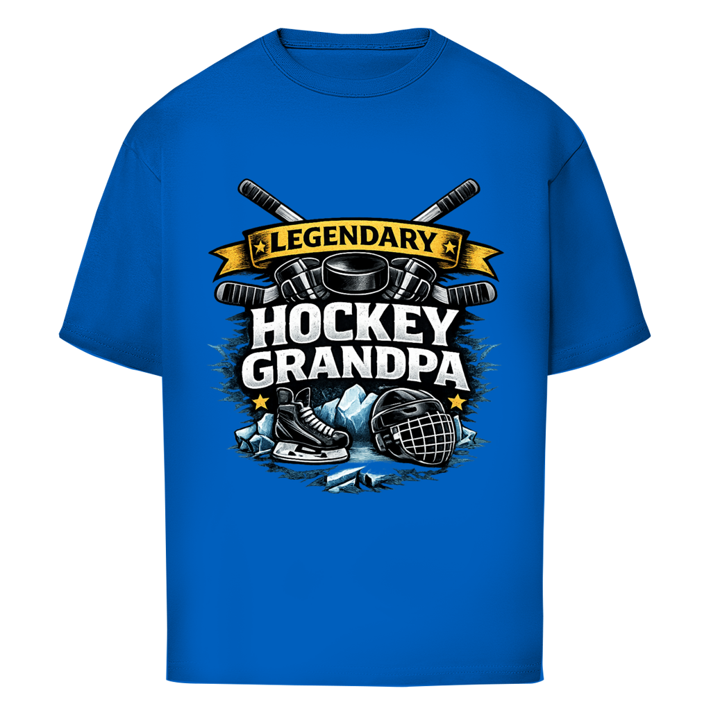 Oversize T-Shirt LEGENDARY HOCKEY GRANDPA